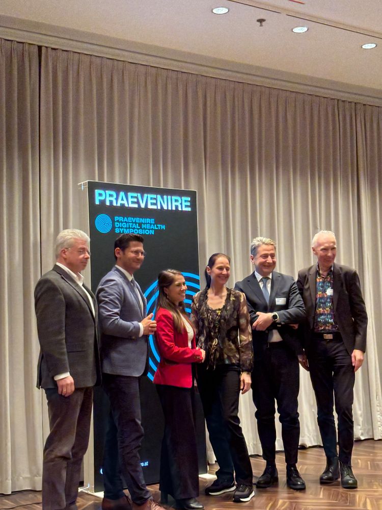 Diskutant*innen beim Praevenire Digital Health Symposion 2025 in Wien