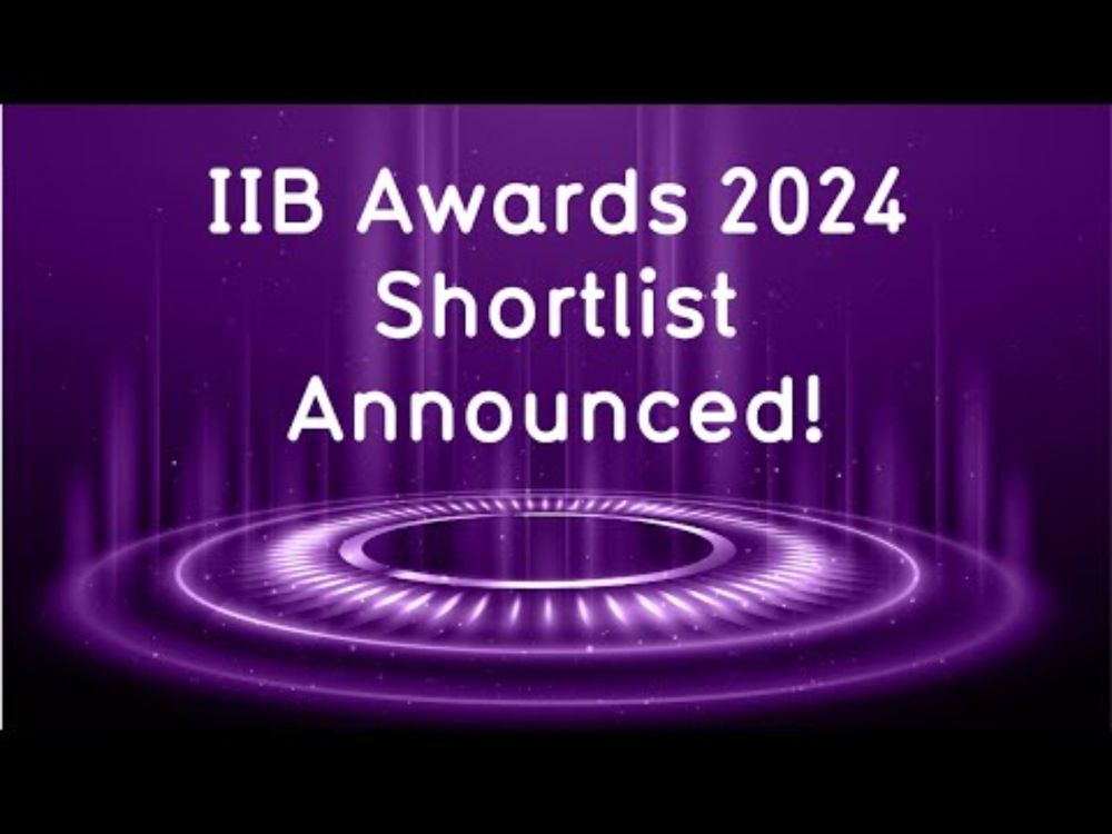 IIB Awards Shortlist Announcement