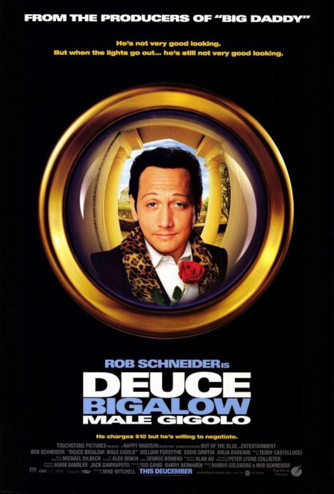 Movie poster for Deuce Bigalow Male Gigolo 