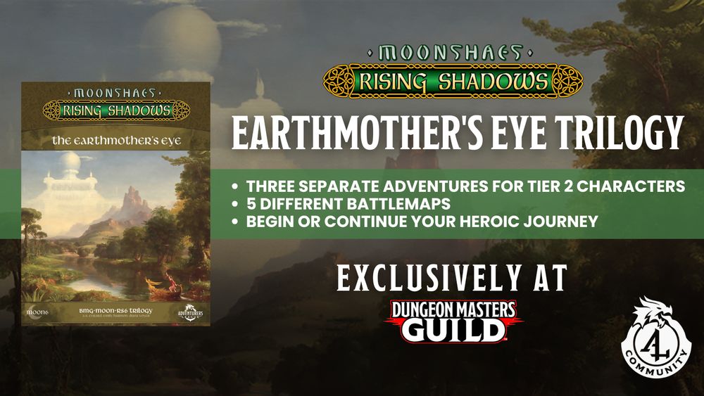 The Rising Shadows: Earthmother's Eye Trilogy bundle at DMsGuild.com