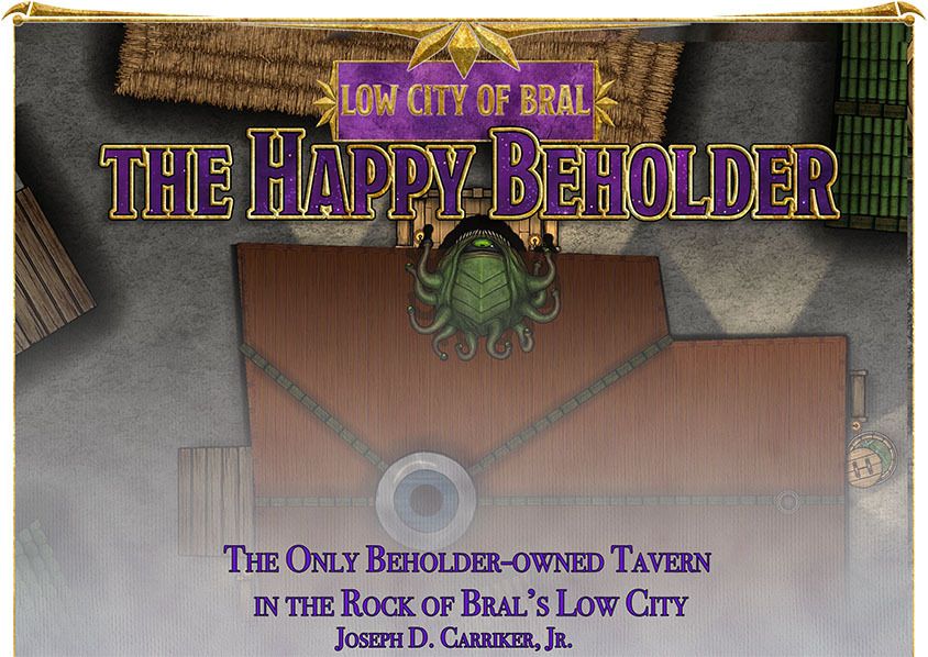 Happy Beholder (Rock of Bral Sites) at DMsGuild.com