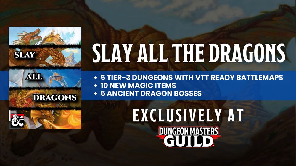 Slay All Dragons: Tests of Metal bundle at DMsGuild.com