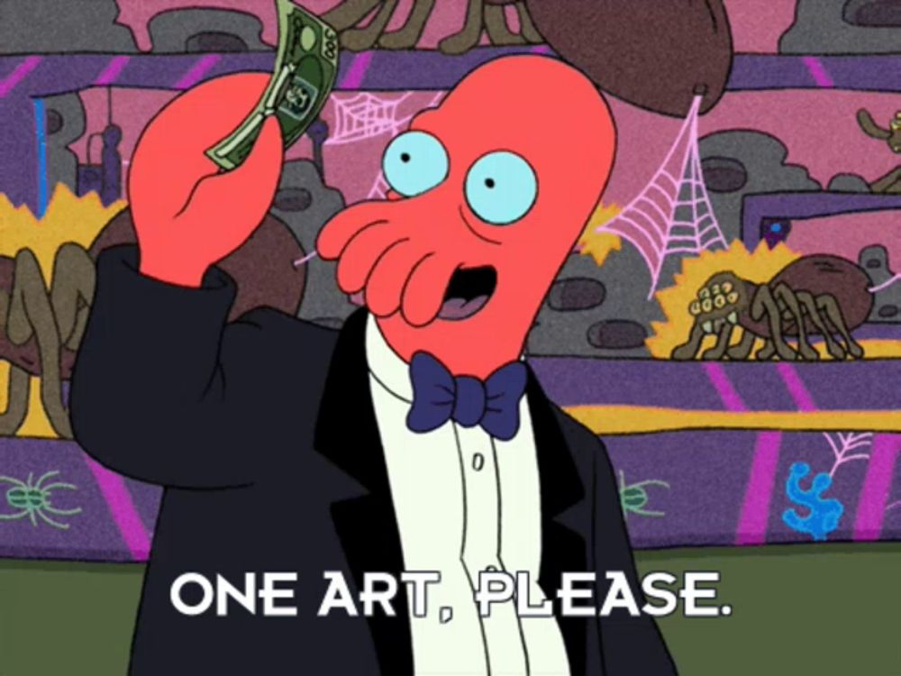 Futurama Zoidberg GIF