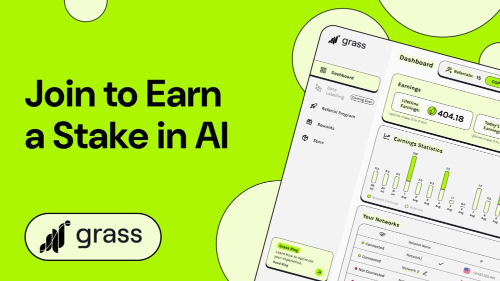 Grass: Join to Earn a Stake in AI