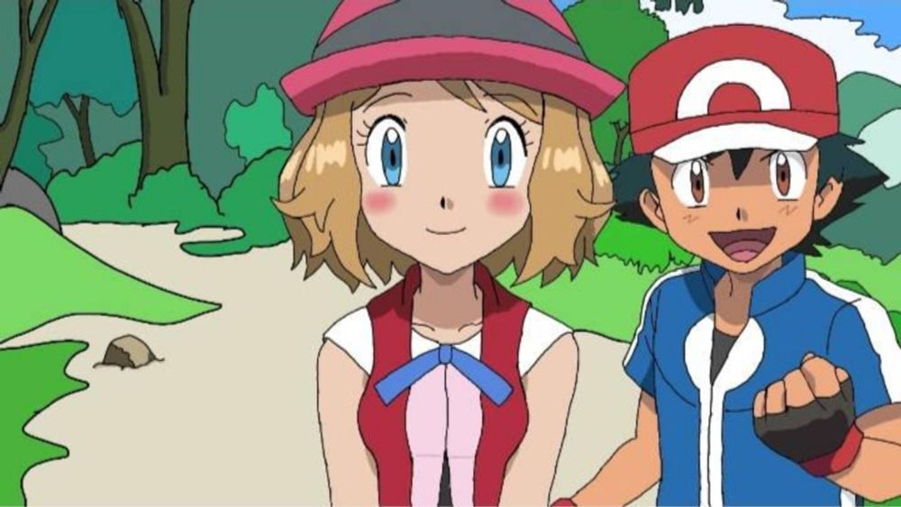 Ash and serena  by BLASTER2024 on DeviantArt