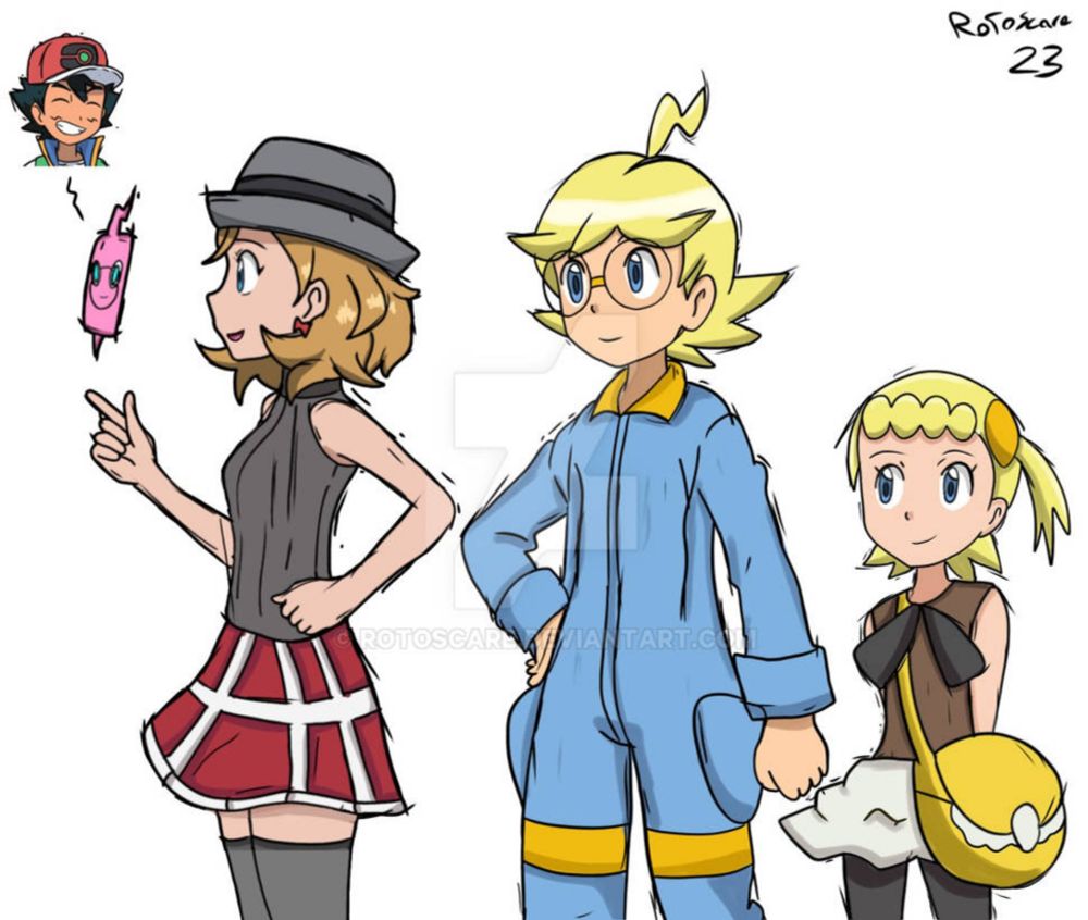 The XY Gang by Rotoscare on DeviantArt