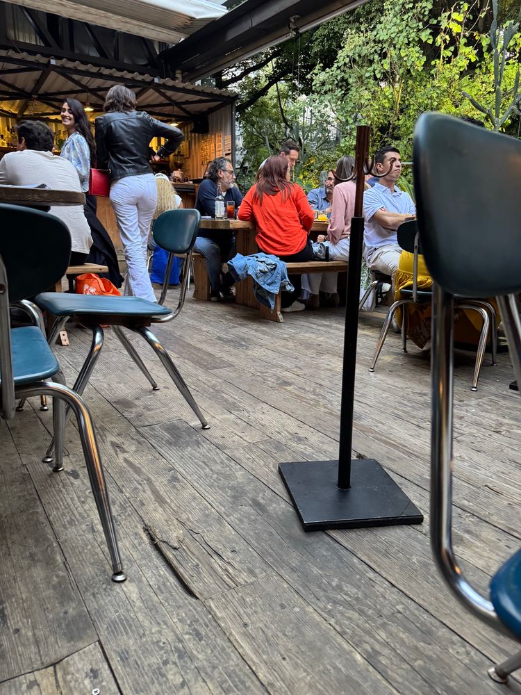 a photo of a table-side gancho that’s ubiquitous in CDMX