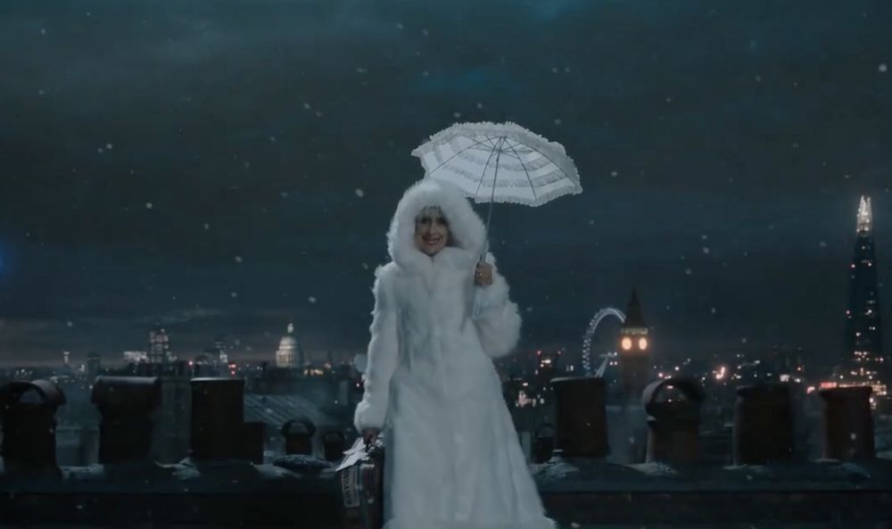 Mrs Flood in "Empire of Death".