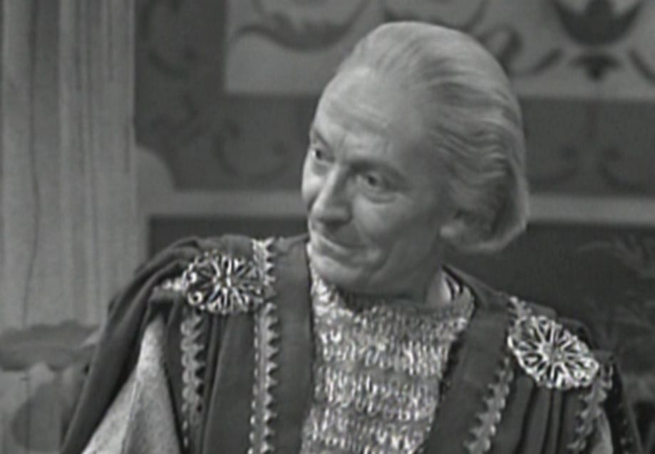The First Doctor disguised as a Roman in "The Romans".