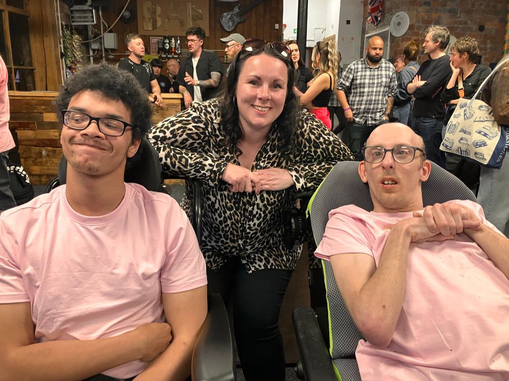 Sophie with Elliott and Jordan 
