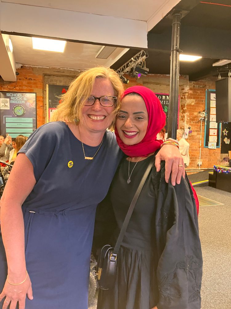 Hannah and Fazeela
