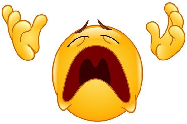 emoji désespéré