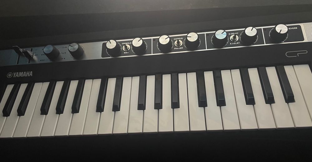 Yamaha Reface CP electric piano synthesizer.   