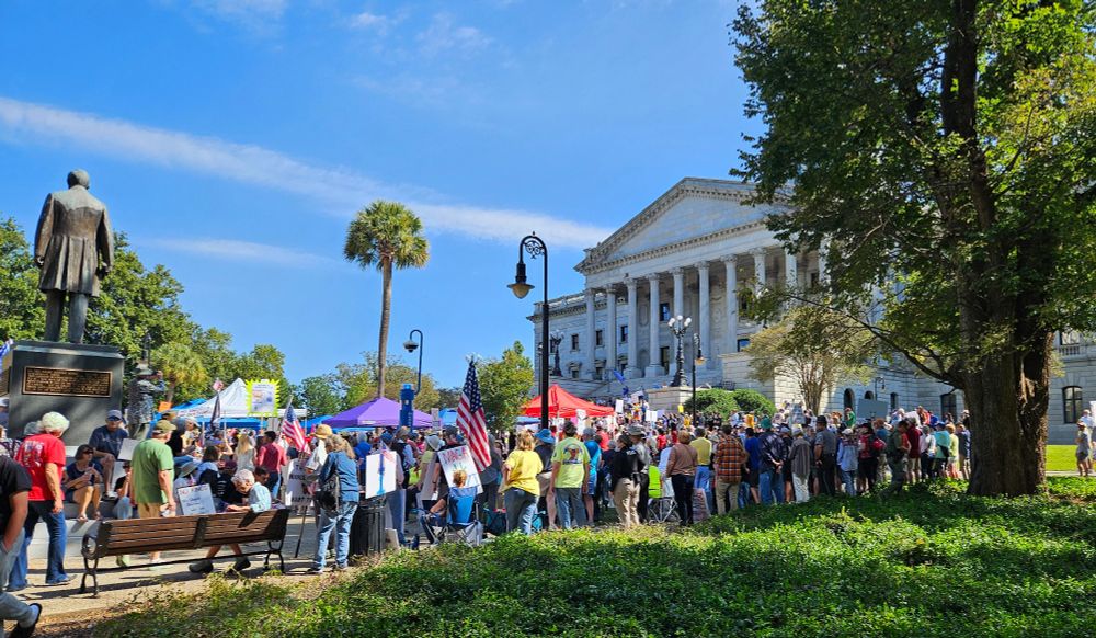 No Kings Protest at SC Capitol