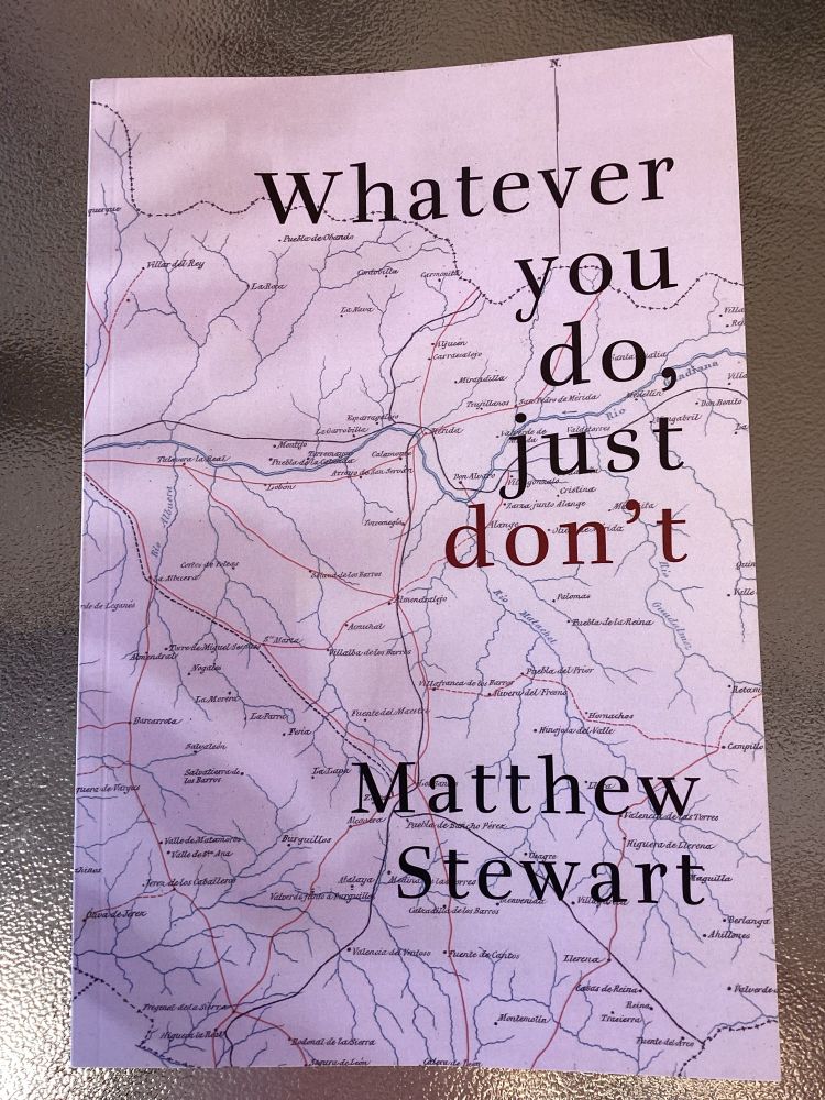 Matthew Stewart’s book ‘Whatever you do, just don’t’.