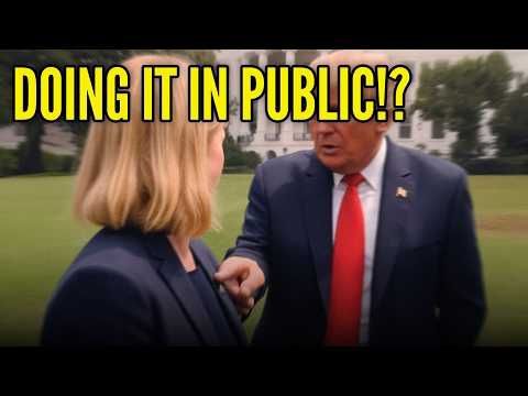 Trump LUSTS AFTER His Own Press Secretary… ON CAMERA
