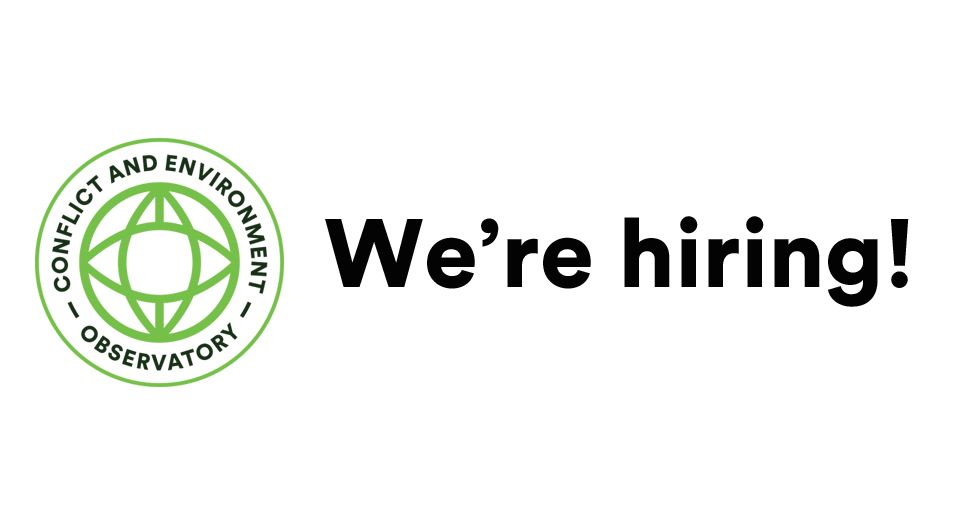 CEOBS logo and the text "we're hiring".