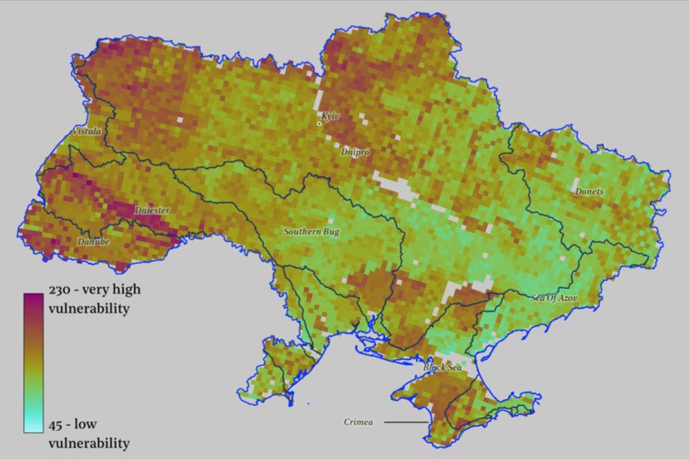 Mapping the vulnerability of Ukraine’s groundwater - CEOBS