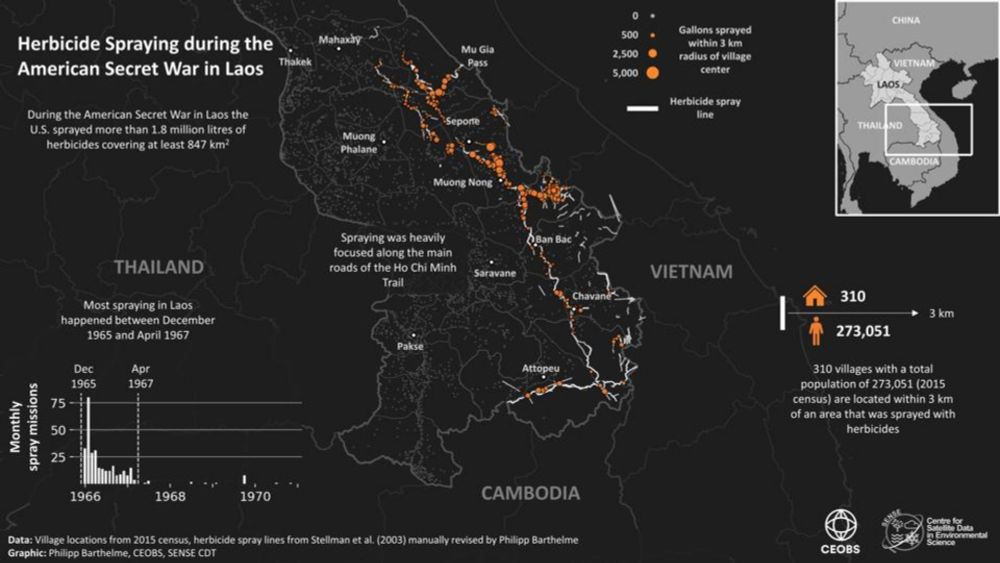 New data on Agent Orange use during the US’s Secret War in Laos - CEOBS