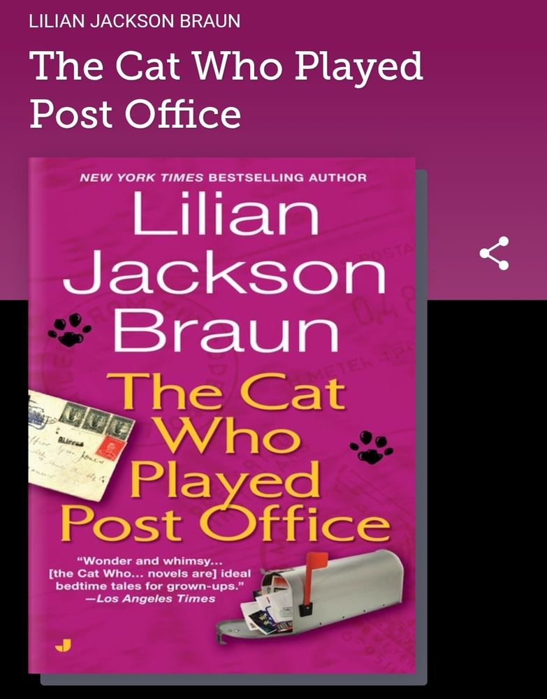 The Cat Who Played Post Office