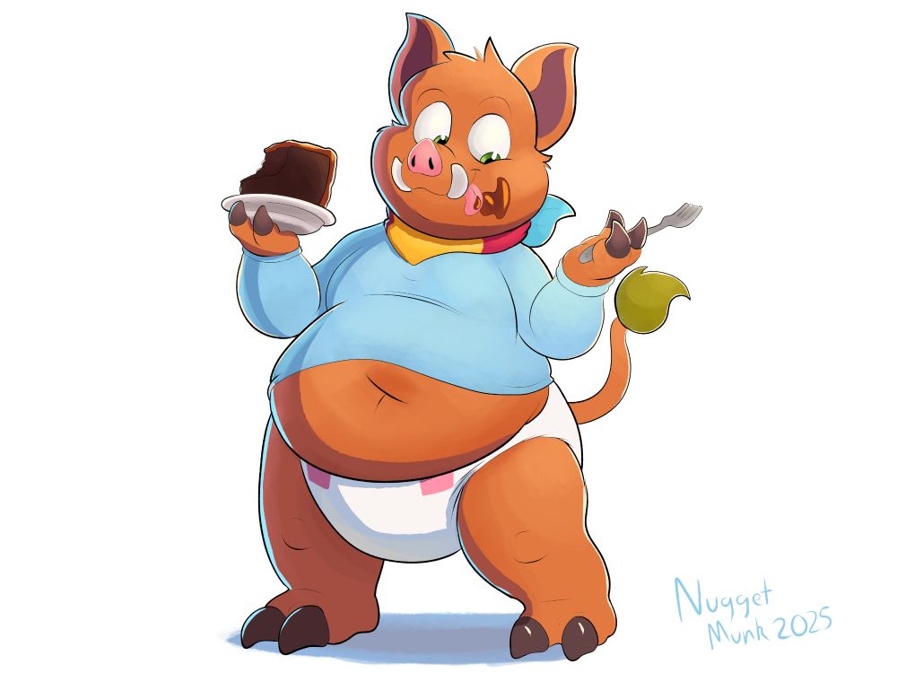 Mmmm... yummy cake!