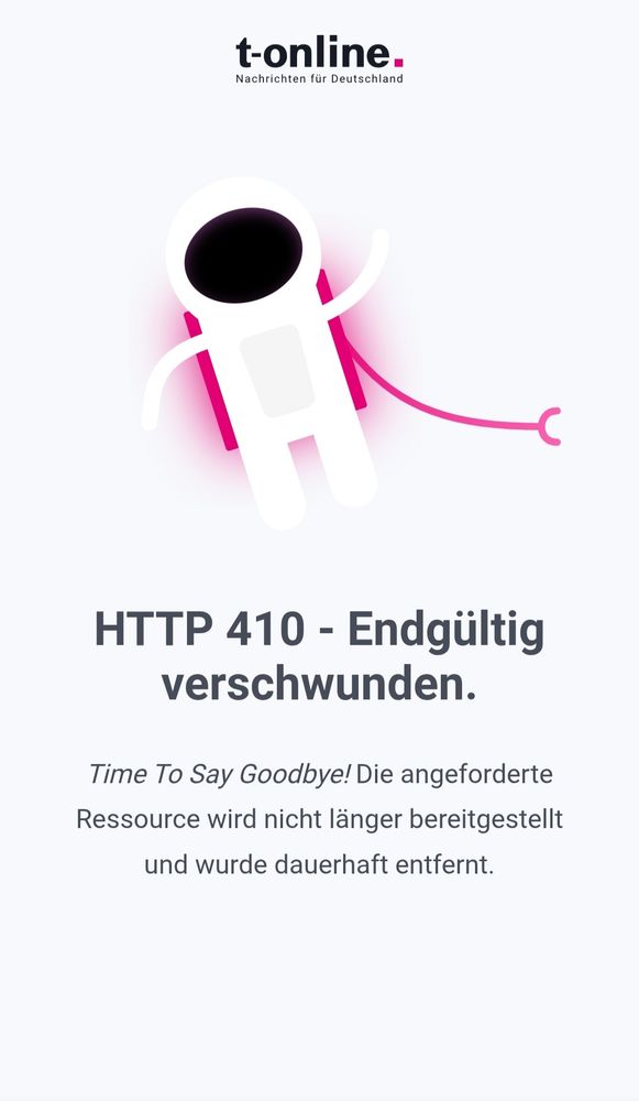 Screenshot der Seite, wo mal der og Artikel zu finden war:
"HTTP 410 - Endgültig verschwunden. 

Time To Say Goodbye! Die angeforderte Ressource wird nicht länger bereitgestellt und wurde dauerhaft entfernt."