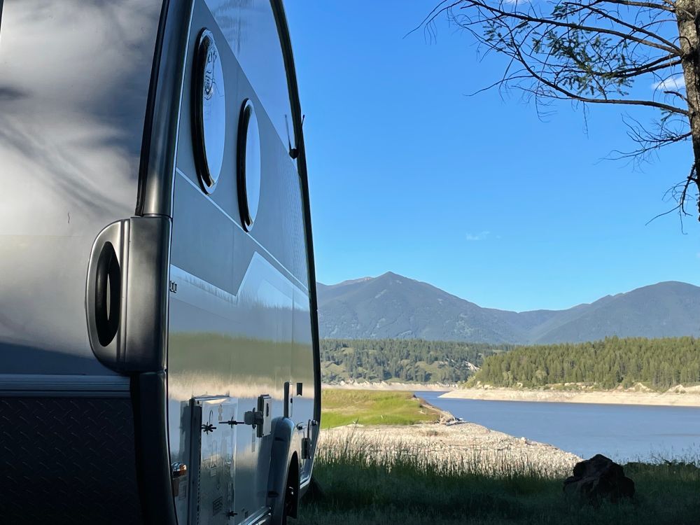 2018 Tab 400 Nucamp Trailer at Englishman Creek, Koocanusa Lake