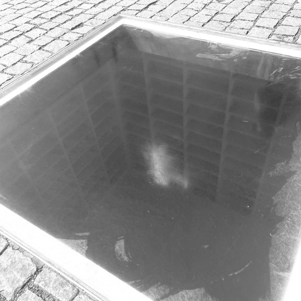 Empty Library memorial, Bebelplatz, Berlin (Micha Ullman)