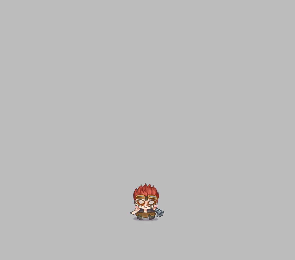 Digital art of the tiniest little Eustass Kid