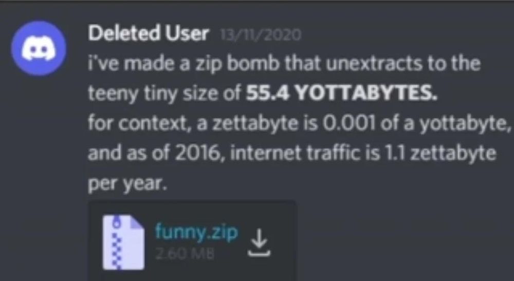 55.4 yottabytes is 10 exabytes times 5.54 million