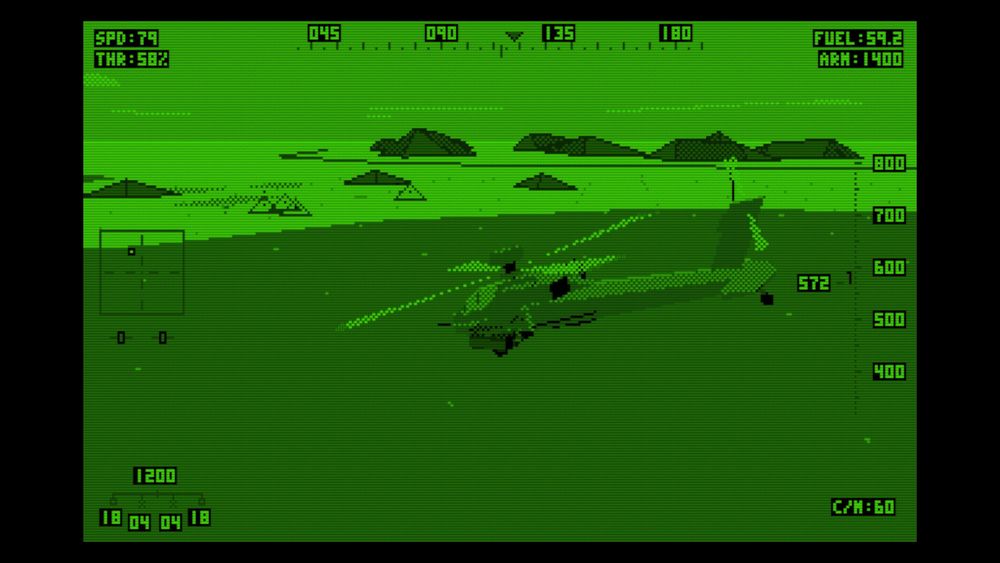 A screenshot from the latest Thunder Helix beta, showing the new monitor options in action.