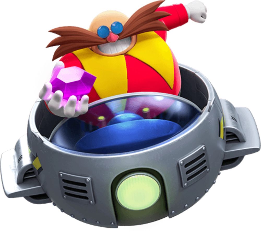 dr eggman aus den sonic videospielen 