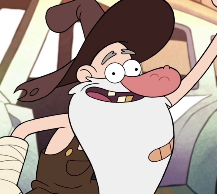 old man mcgucket aus gravity falls