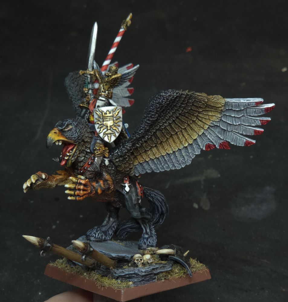 1996 Louen Leoncouer on Hippogriff model by Citadel Miniatures