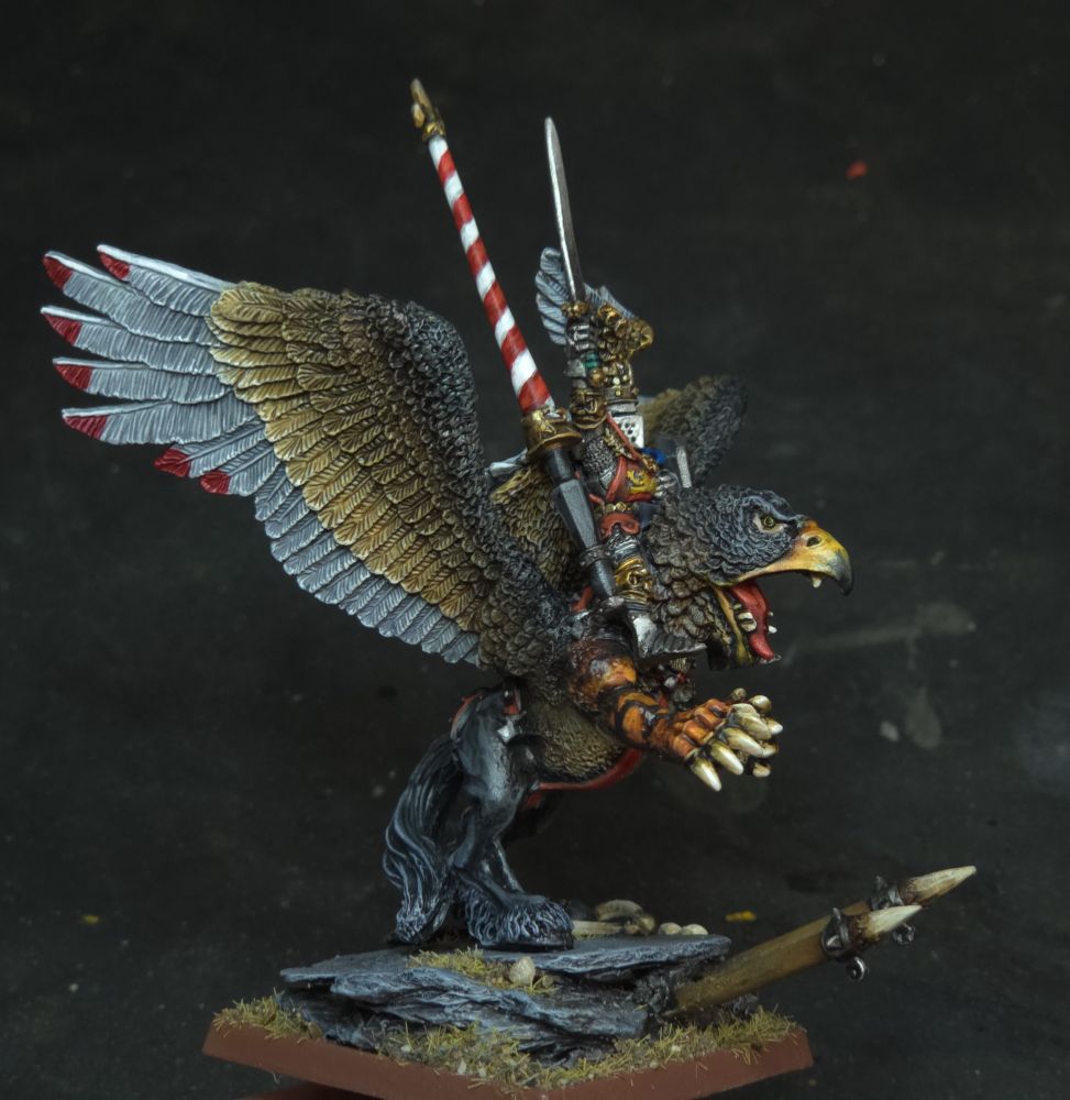 1996 Louen Leoncouer on Hippogriff model by Citadel Miniatures