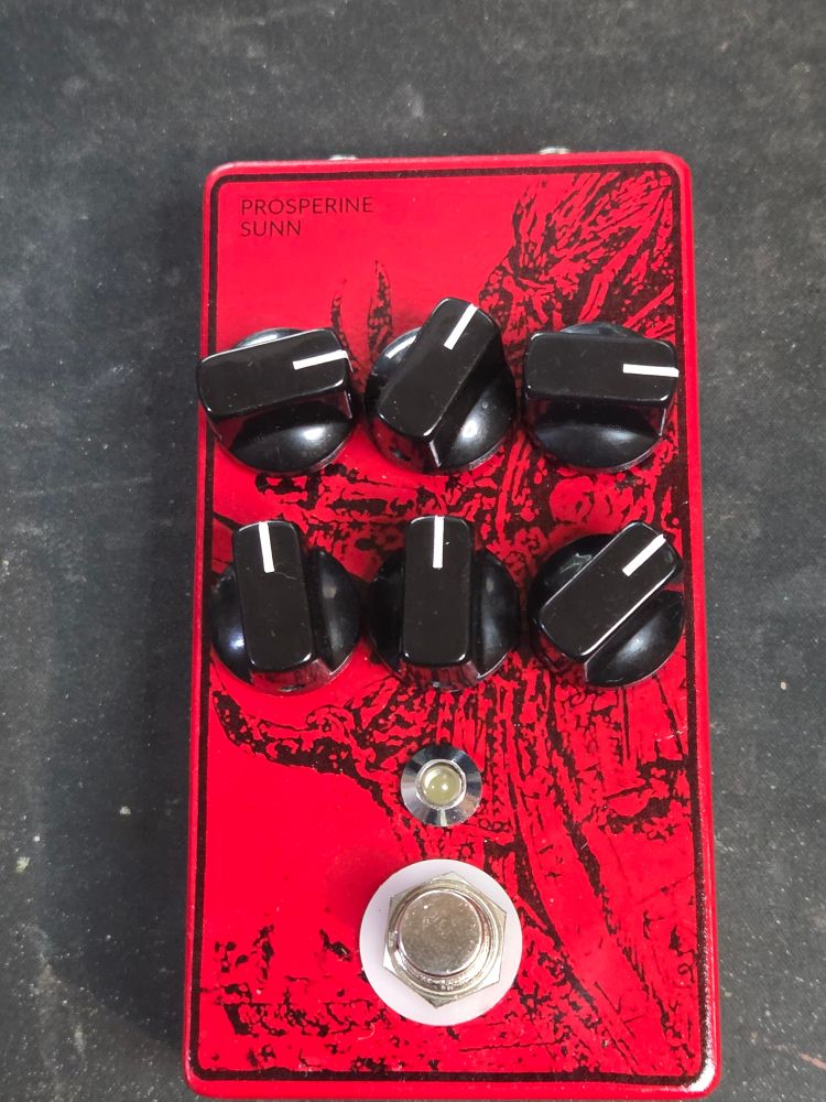 Finished GuitarPCB Model T preamp pedal kit