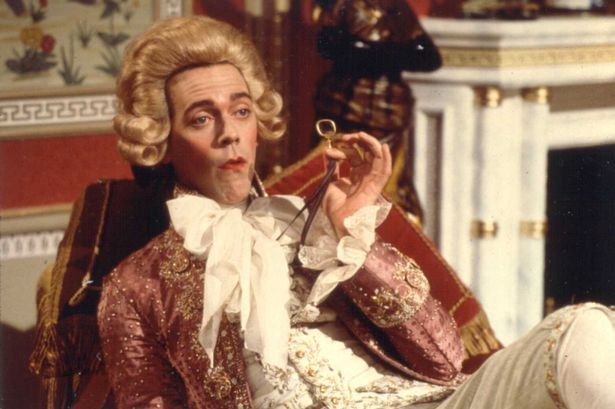Hugh Laurie as Prince George in Blackadder 