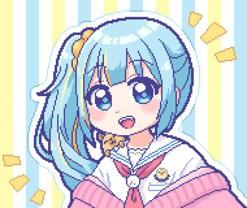 水城あくあさん　ファンアート