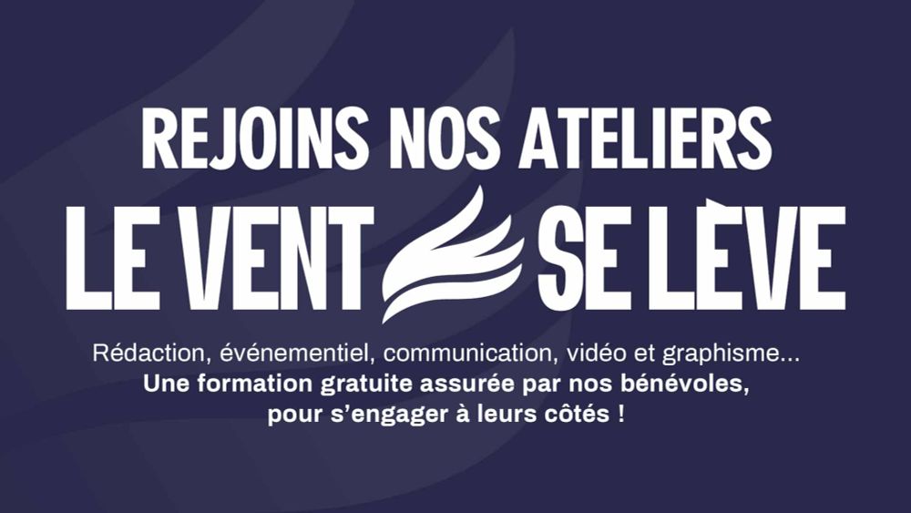 Le Vent Se Lève inaugure ses ateliers du journalisme !