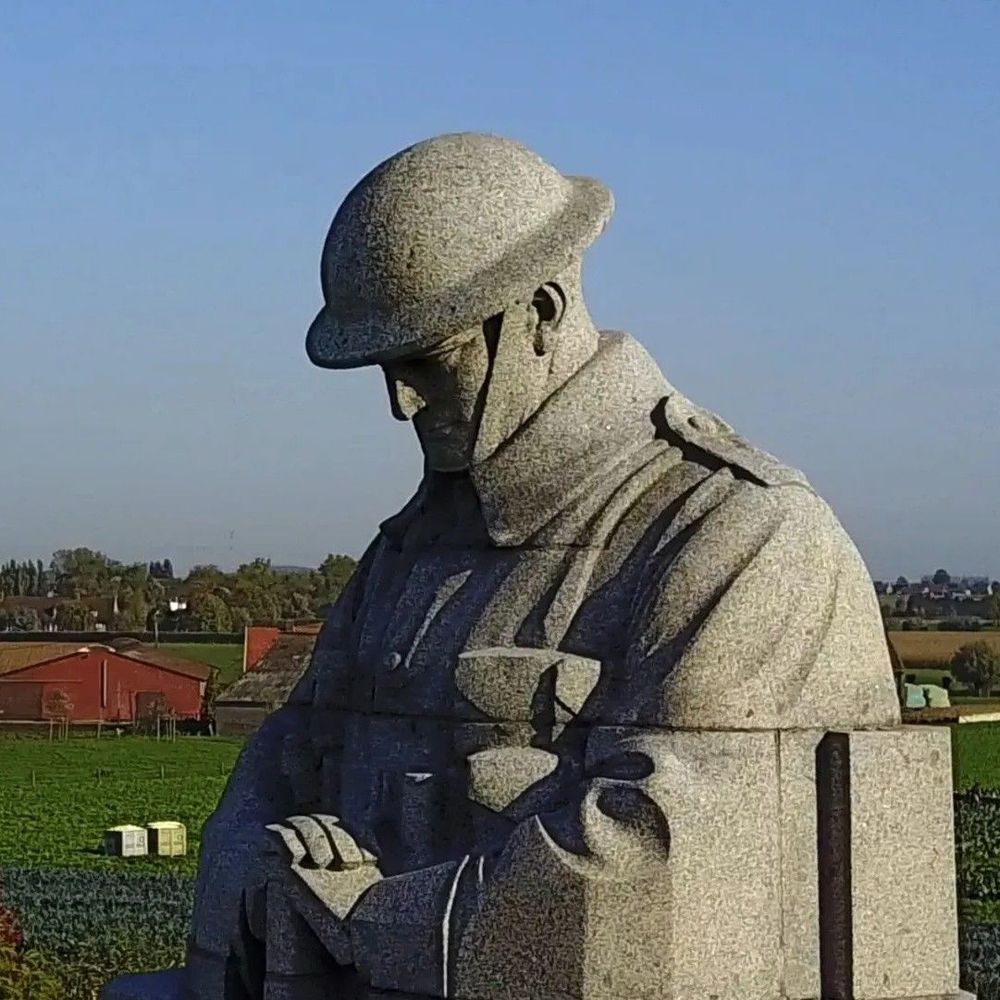 Brooding Soldier in Flanders.