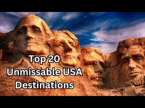 Top 20 Unmissable USA Destinations. #shorts #workandtravel #usa