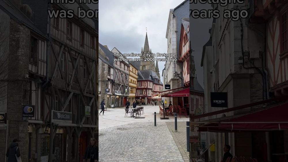 The most CHARMING town in Bretagne, France (Vannes) #francetravel #bretagne