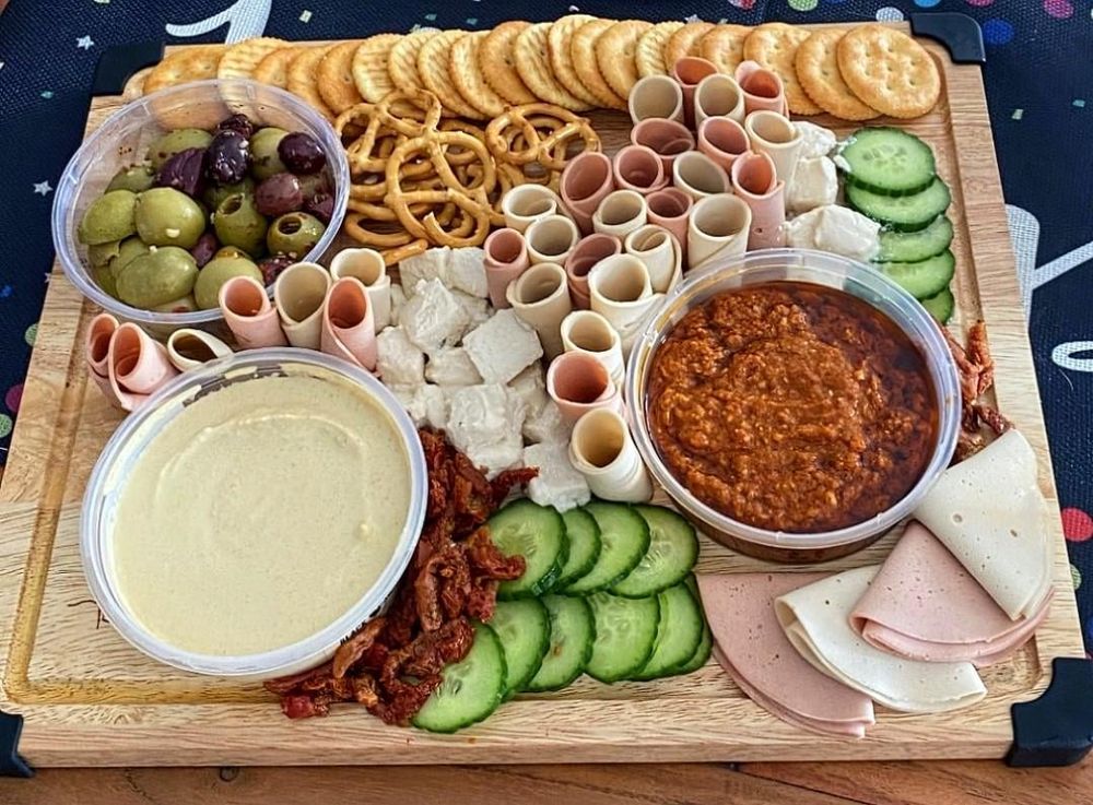 Made a Charcuterie Board for a Party