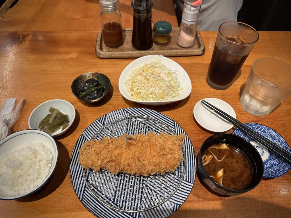 Premium tonkotsu (pork cutlet) in Tokyo