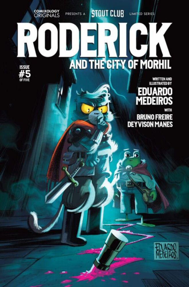 Comixology Originals Exclusive Preview: RODERICK AND THE CITY OF MORHIL #5