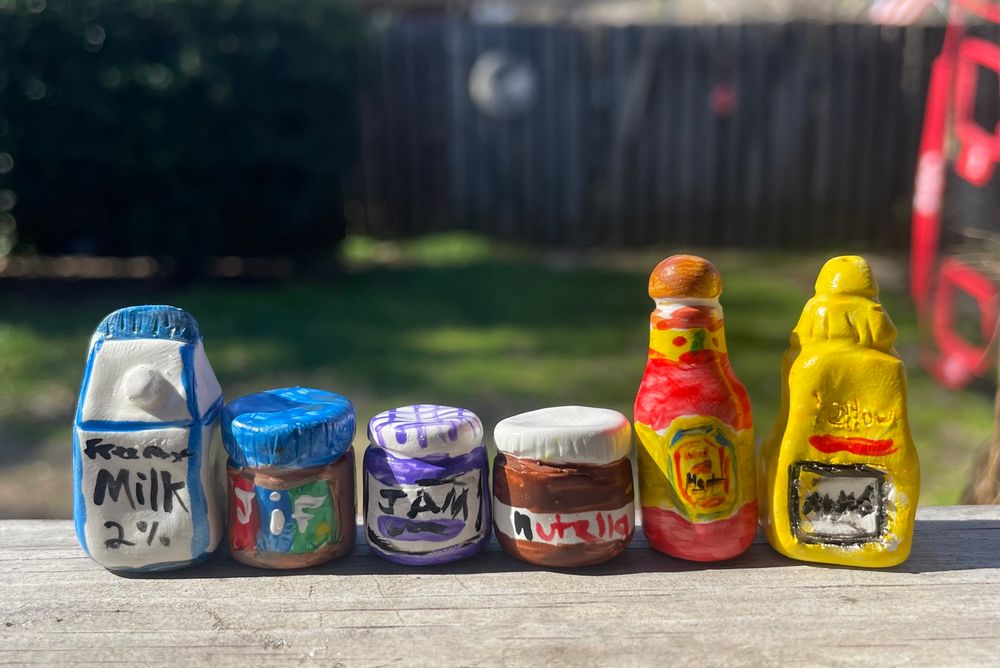 Tiny little grocery guys 