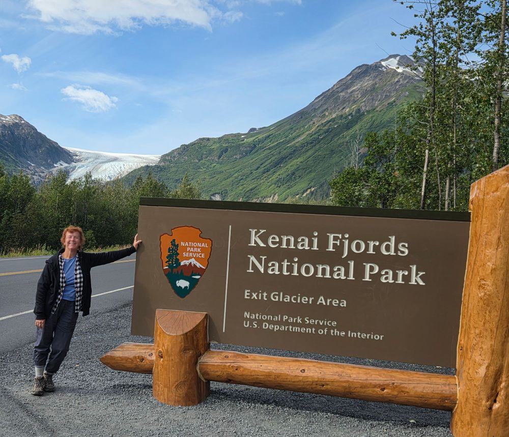 A national park sign