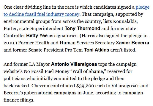 No Fossil Fuel Money pledge signers