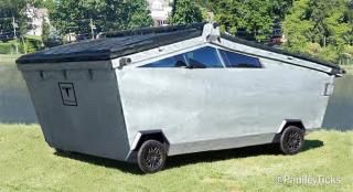 Trumpeter Dumpster Douche Mobile. 