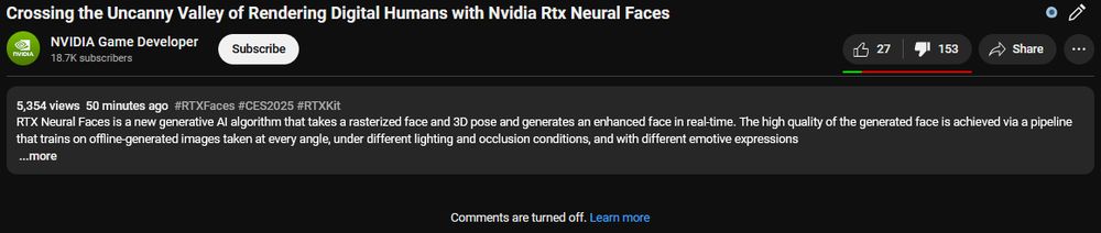 Commentaires désactivé sous la vidéo. On se demande bien pourquoi...